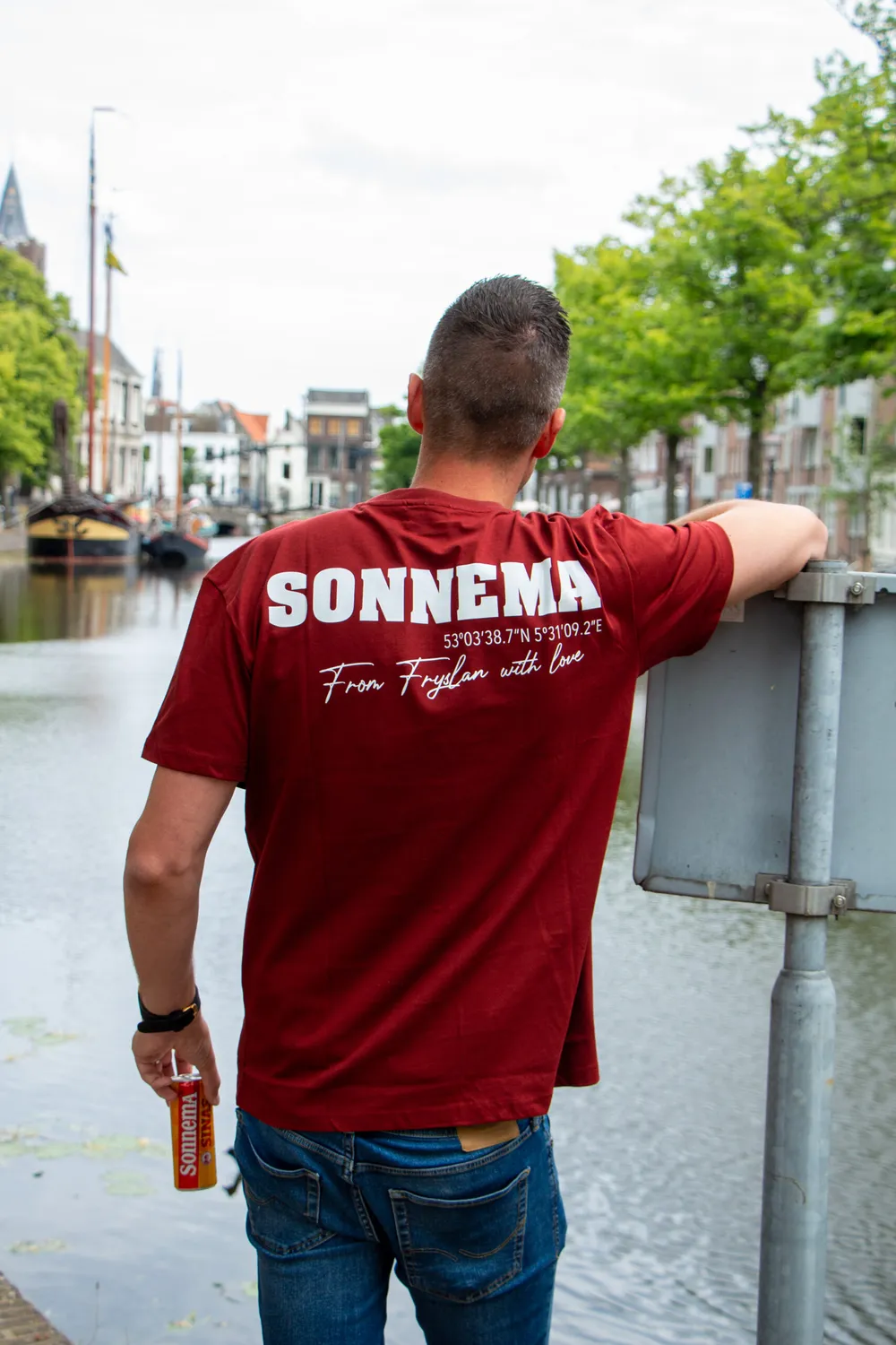 Sonnema Berenburg Essential Shirt donkerrood S-XXXL