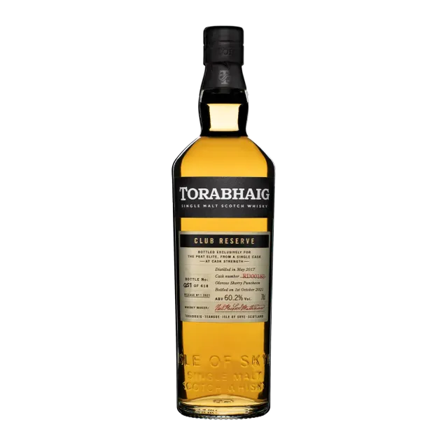 Torabhaig Club Reserve Release No.1 whisky cask strength