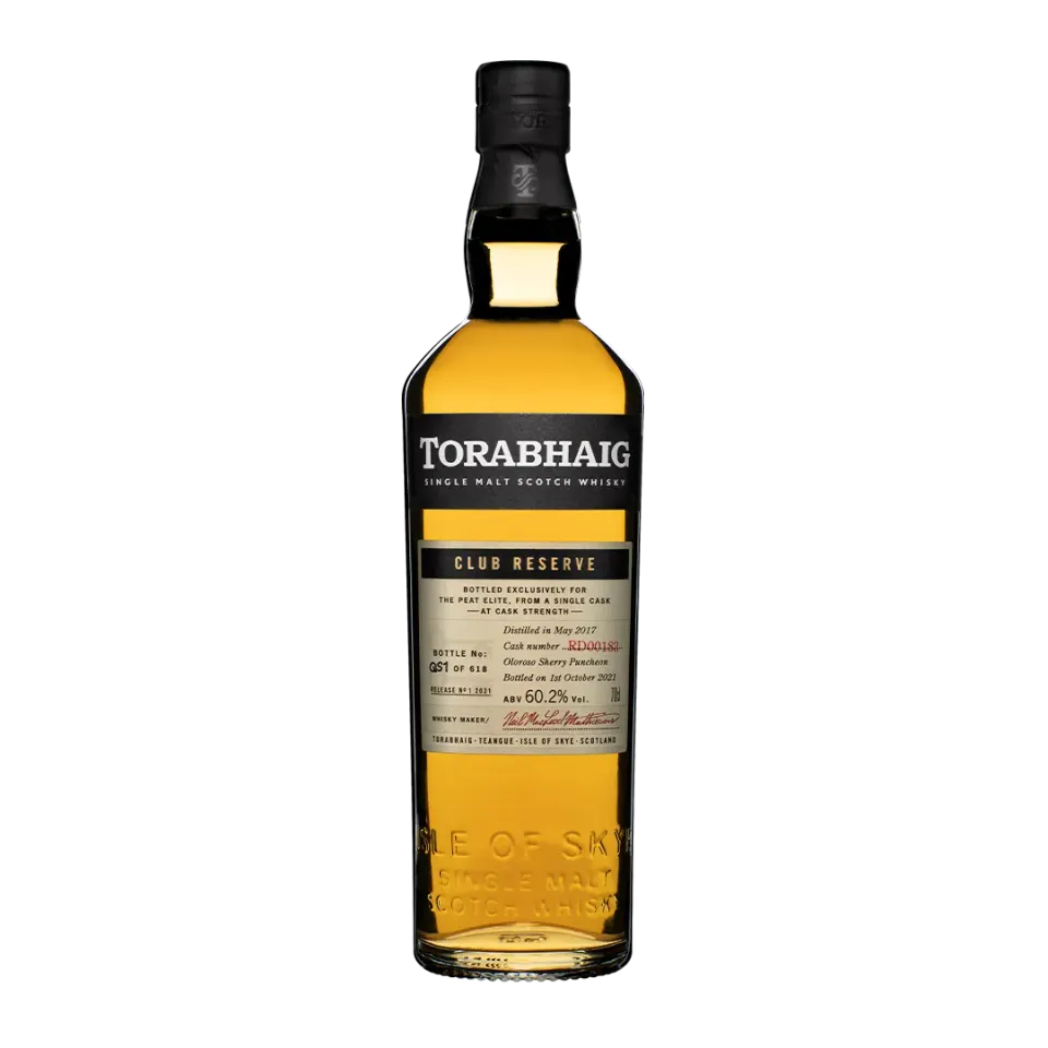 Torabhaig Club Reserve Release No.1 whisky cask strength