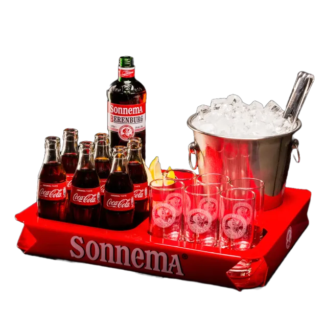 Sonnema Berenburg Bottleservice serveerset met glazen