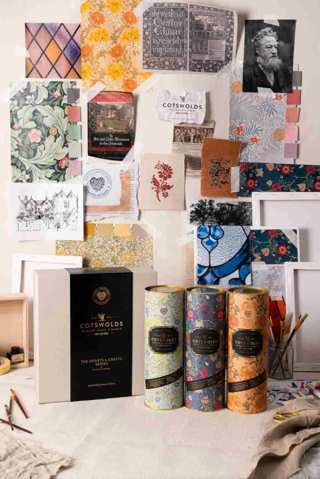Cotswolds Hearts & Crafts Archive whisky 3 flessen vatgerijpt