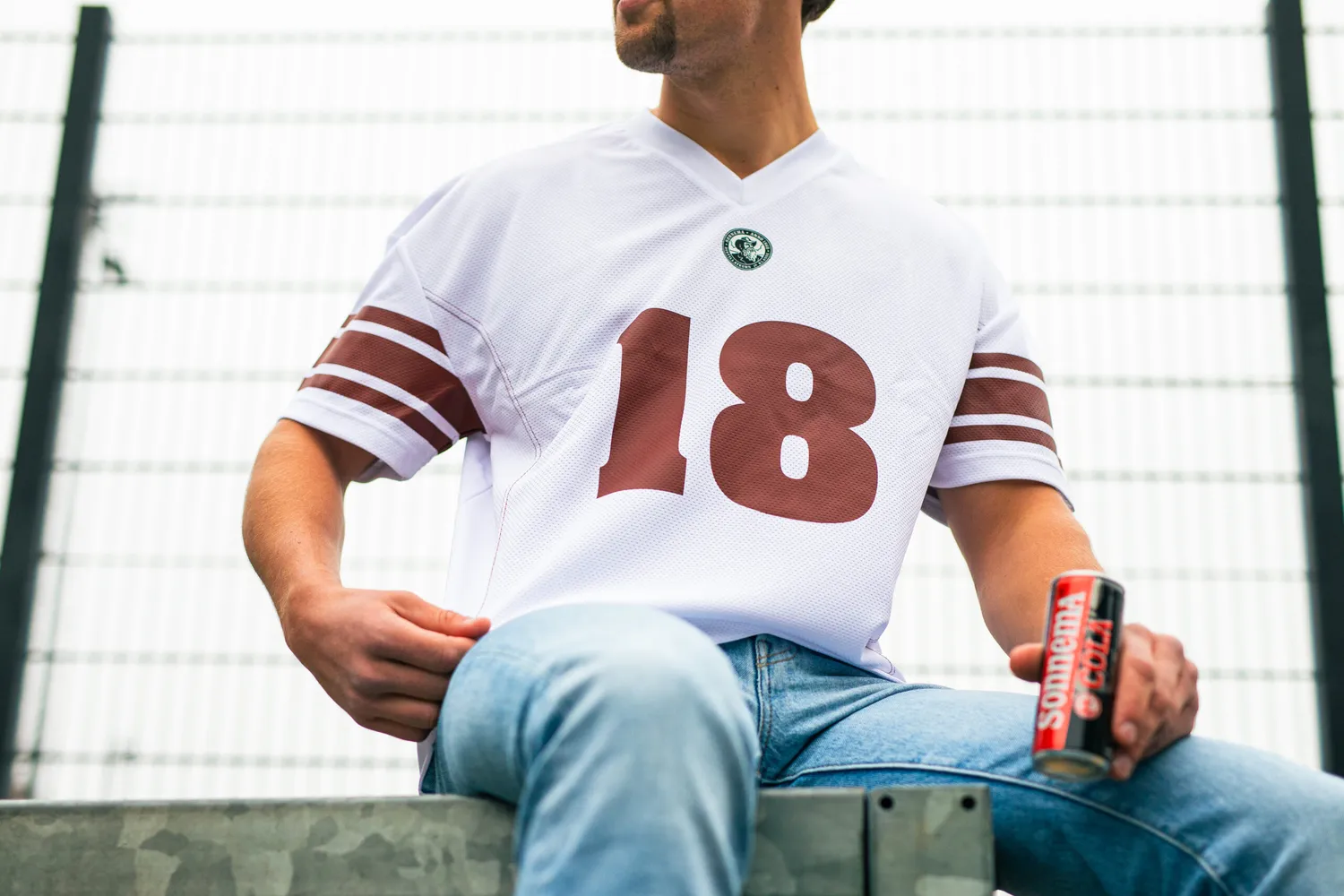 Sonnema Berenburg Jersey Wit Shirt Donkerrood S-3XL