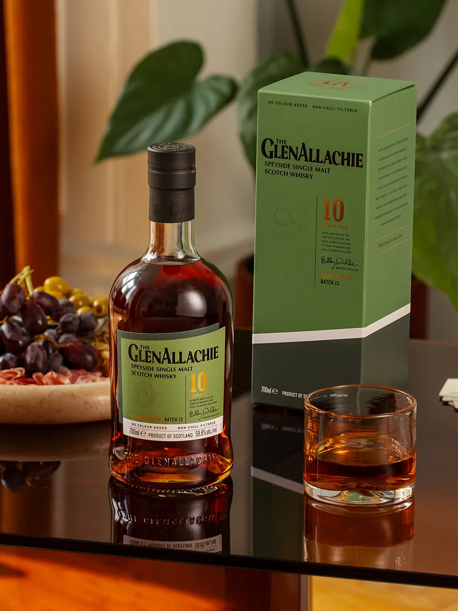 GlenAllachie 10 Year Cask Strength whisky Batch 13 sherry