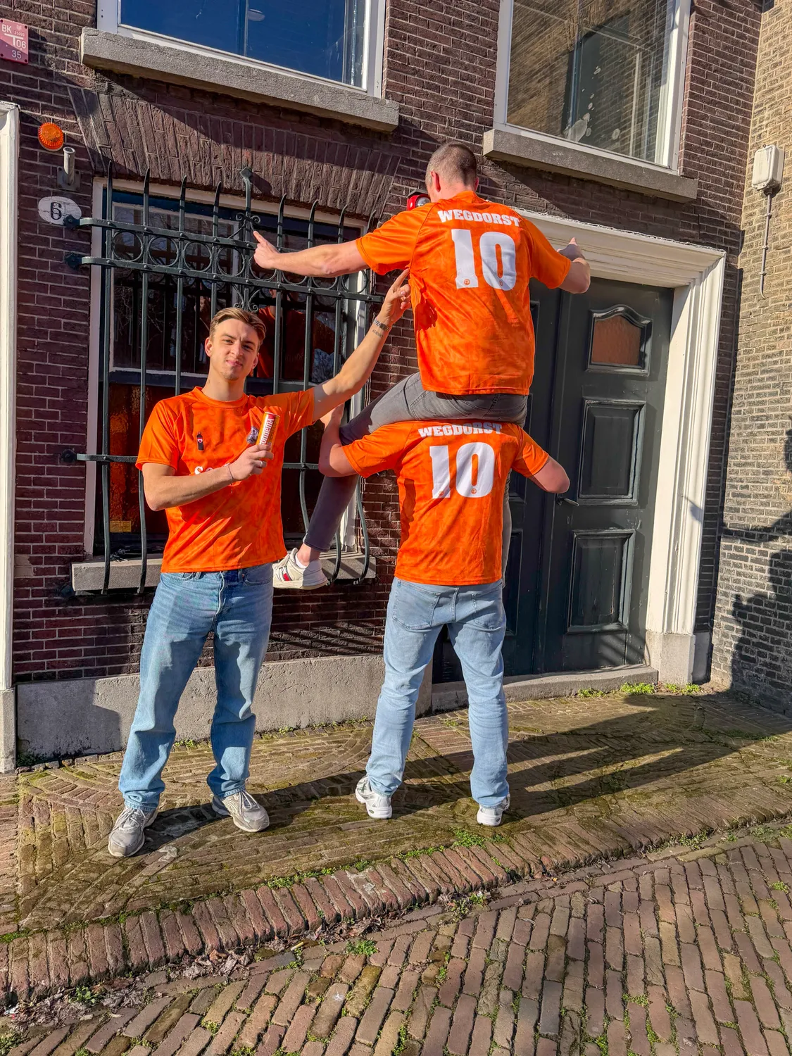 Sonnema Berenburg oranje shirt '26 Koningsdag