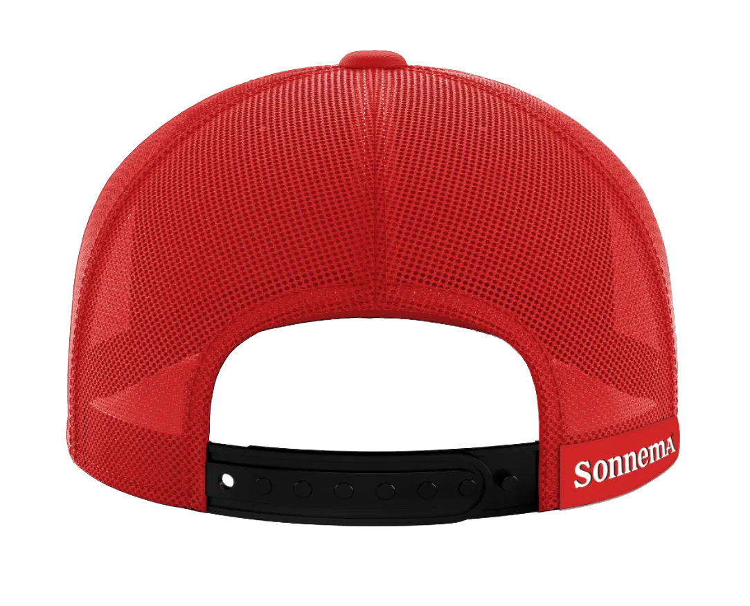 Sonnema Berenburg Fedde truckerscap 2023 rood