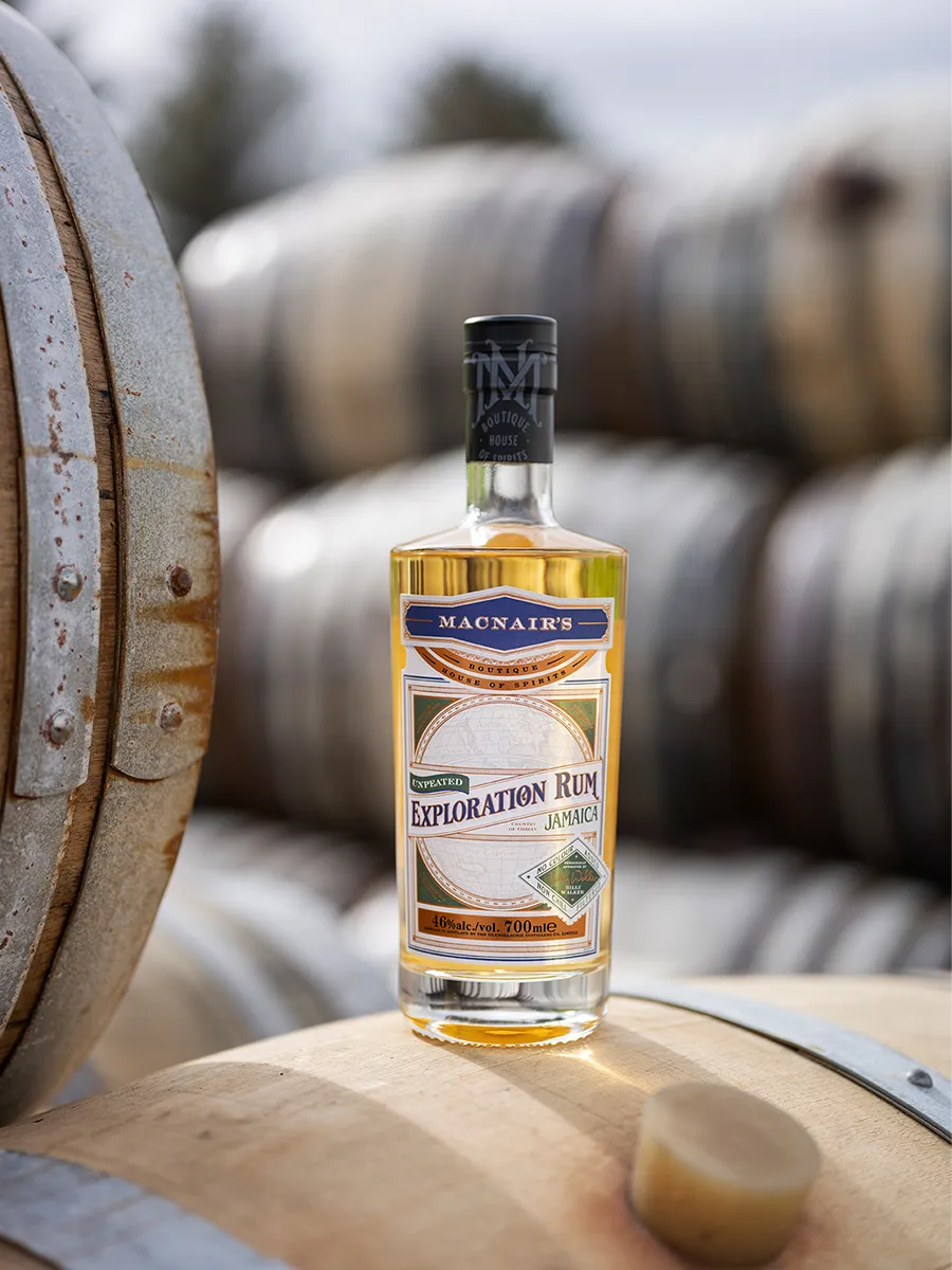 MacNair’s Exploration Jamaica rum unpeated 46% tropisch