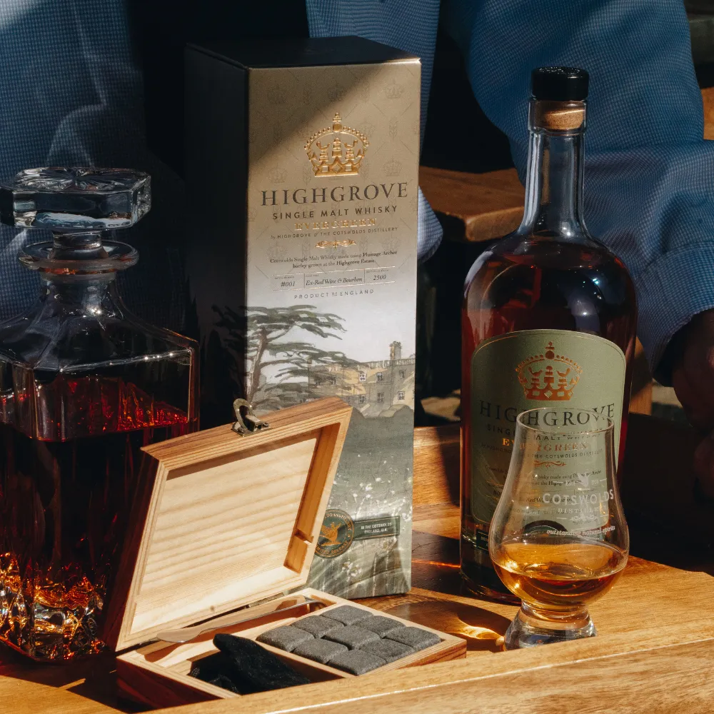 Cotswolds Highgrove Evergreen whisky 70cl fruit
