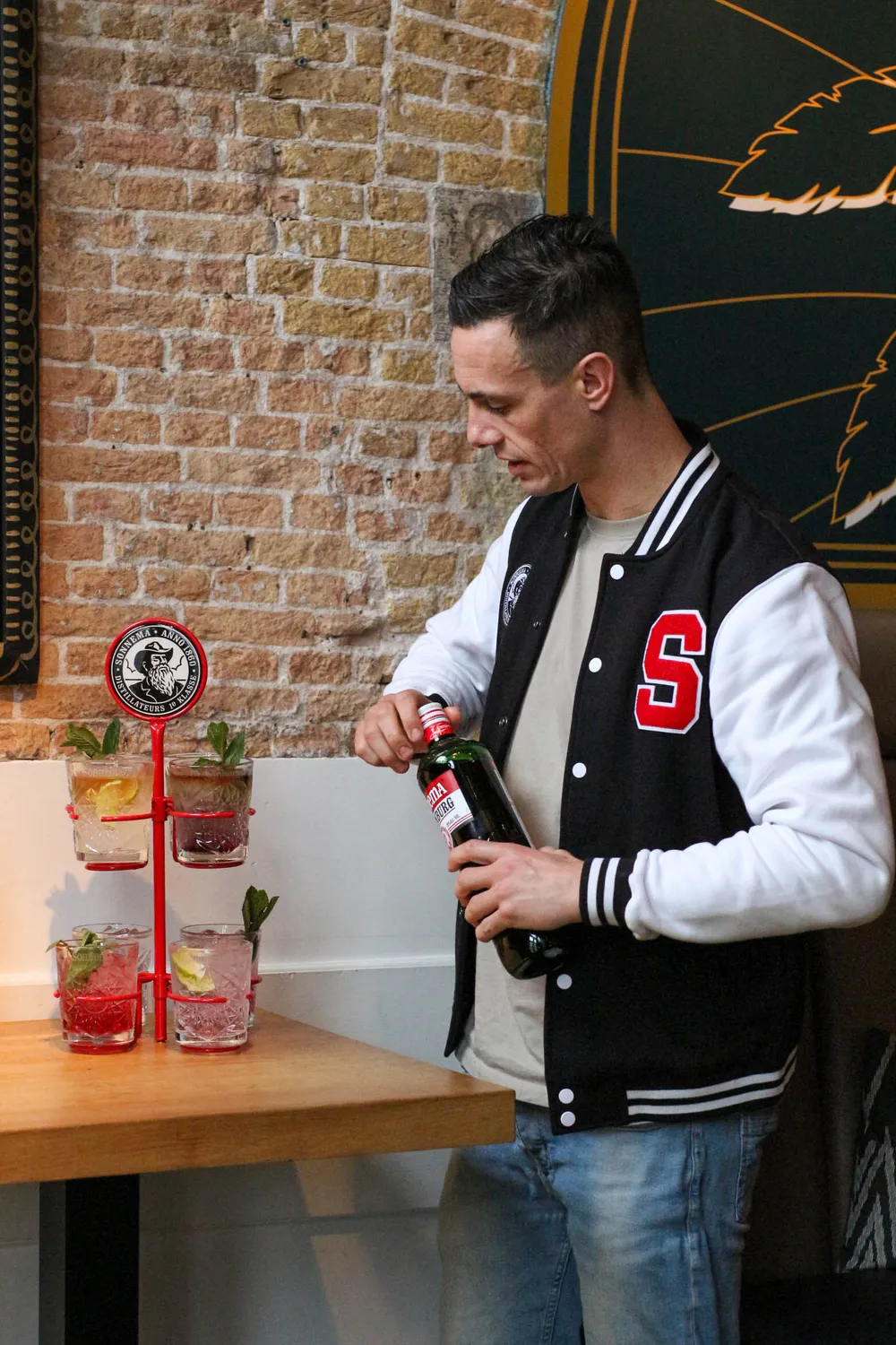 Sonnema Berenburg Cocktailtower voor 8 glazen