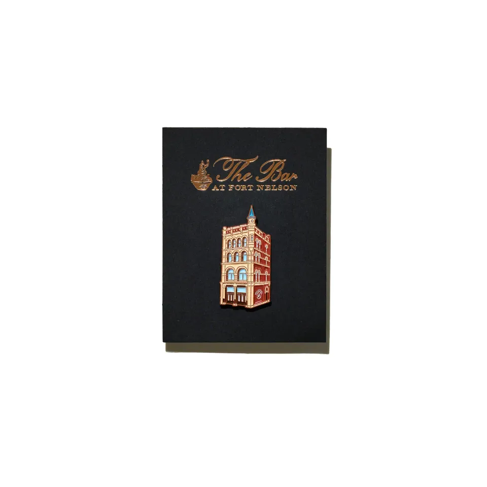 Michter's Ft. Nelson Building pin emaille
