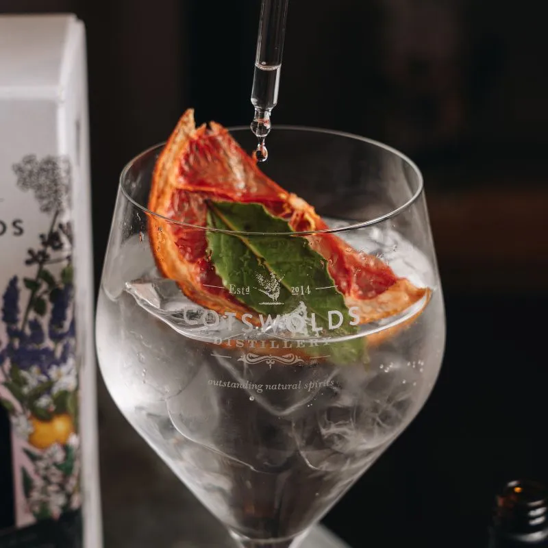 Cotswolds Dry Gin essence alcoholarm 90% minder