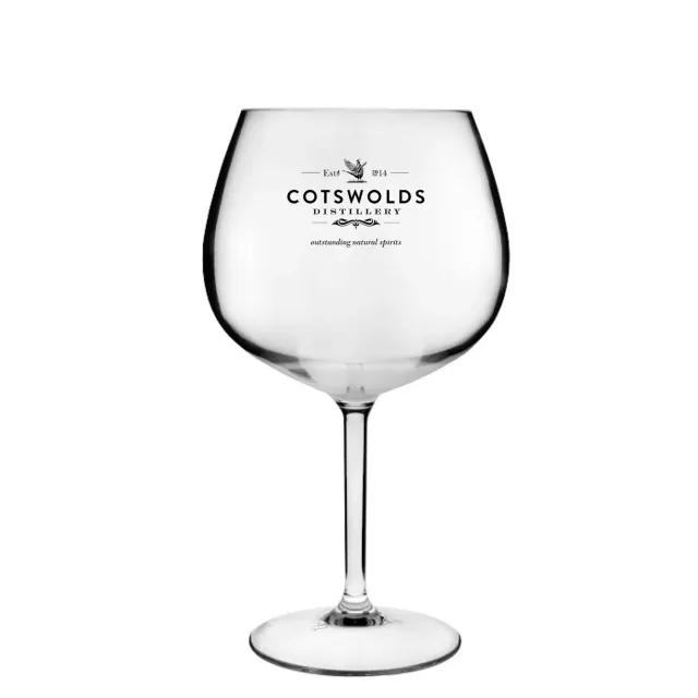 Cotswolds Gin Copa glas plastic herbruikbaar logo