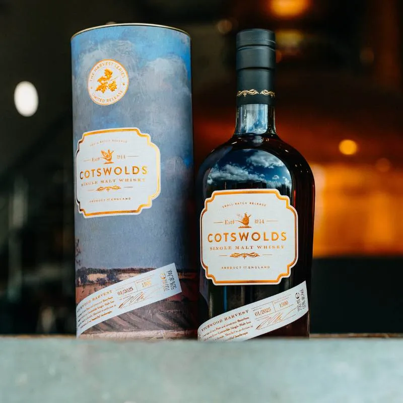 Cotswolds Harvest Wychwood Harvest whisky portvat limited