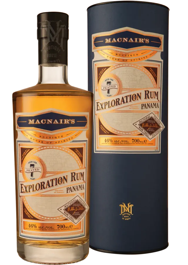 MacNair's Exploration Panama rum 7 jaar peated 46%