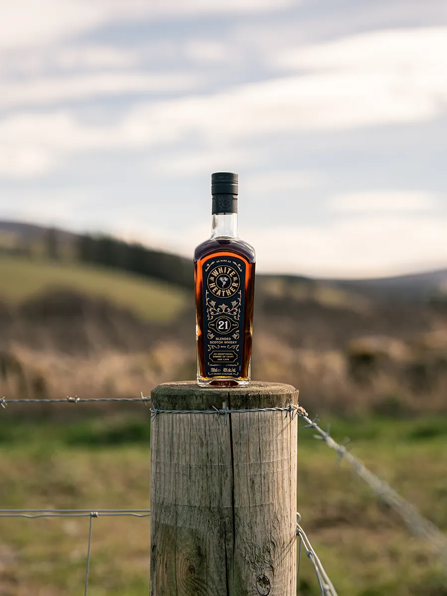 GlenAllachie White Heather 21 Year Old whisky 48% rokerig