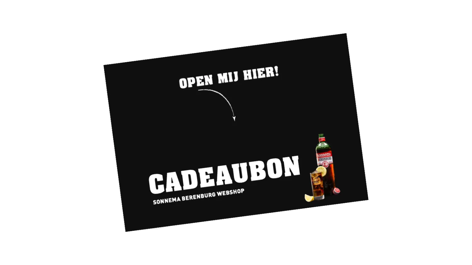 Sonnema Berenburg Digitale cadeaubon cadeau per e-mail