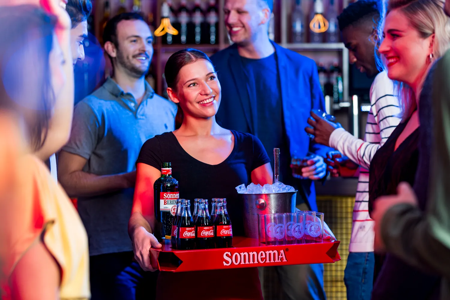 Sonnema Berenburg Bottleservice serveerset met glazen