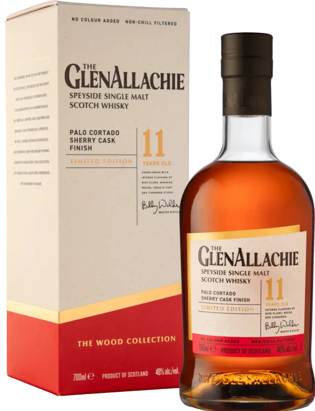 GlenAllachie 11 jaar Palo Cortado whisky sherry 48% zeldzaam