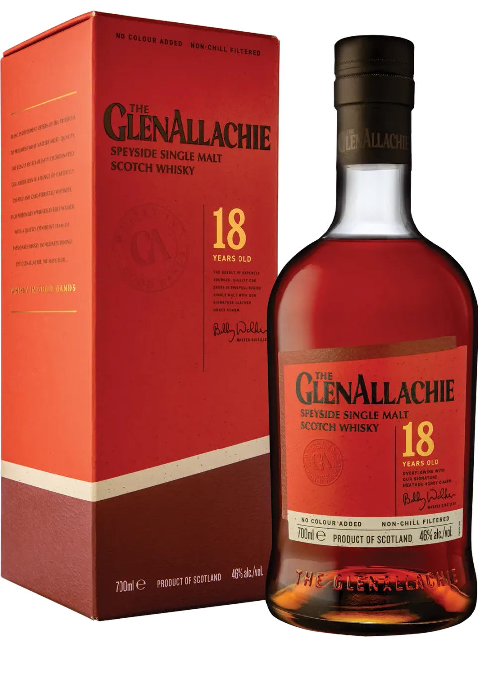 The GlenAllachie 18 Year Old single malt 46% sherry eik