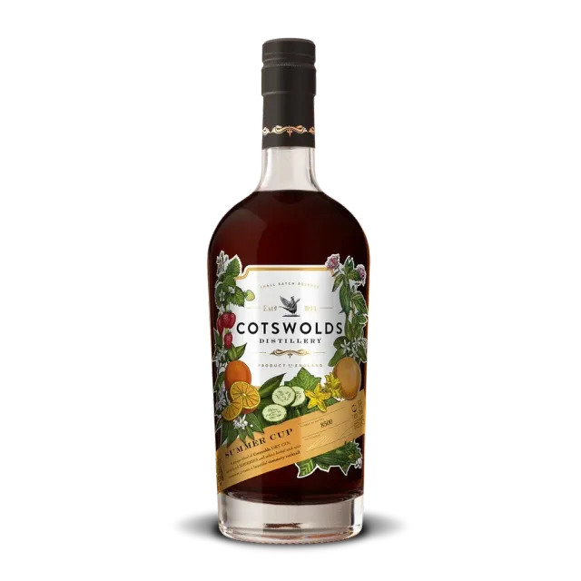 Cotswolds Summer Cup Gin Likeur Fles Fruitig met Sherry