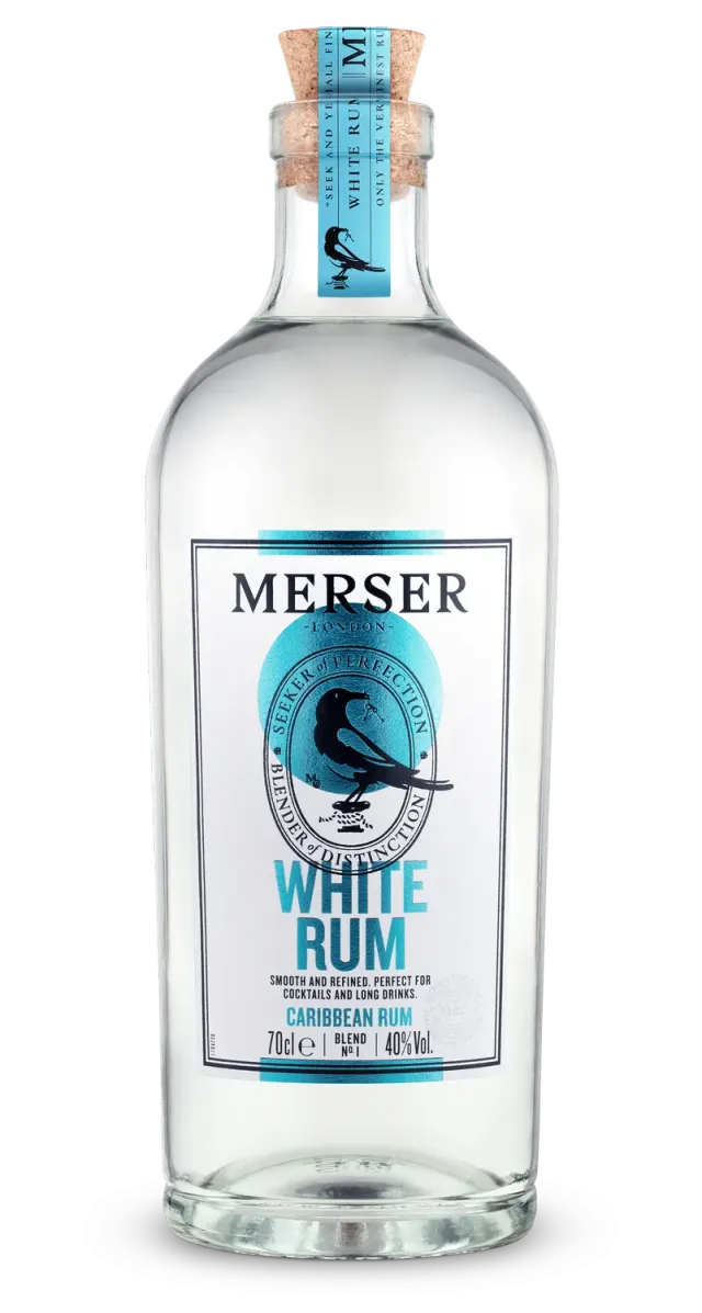 Merser White rum ongerijpt tropisch fruit