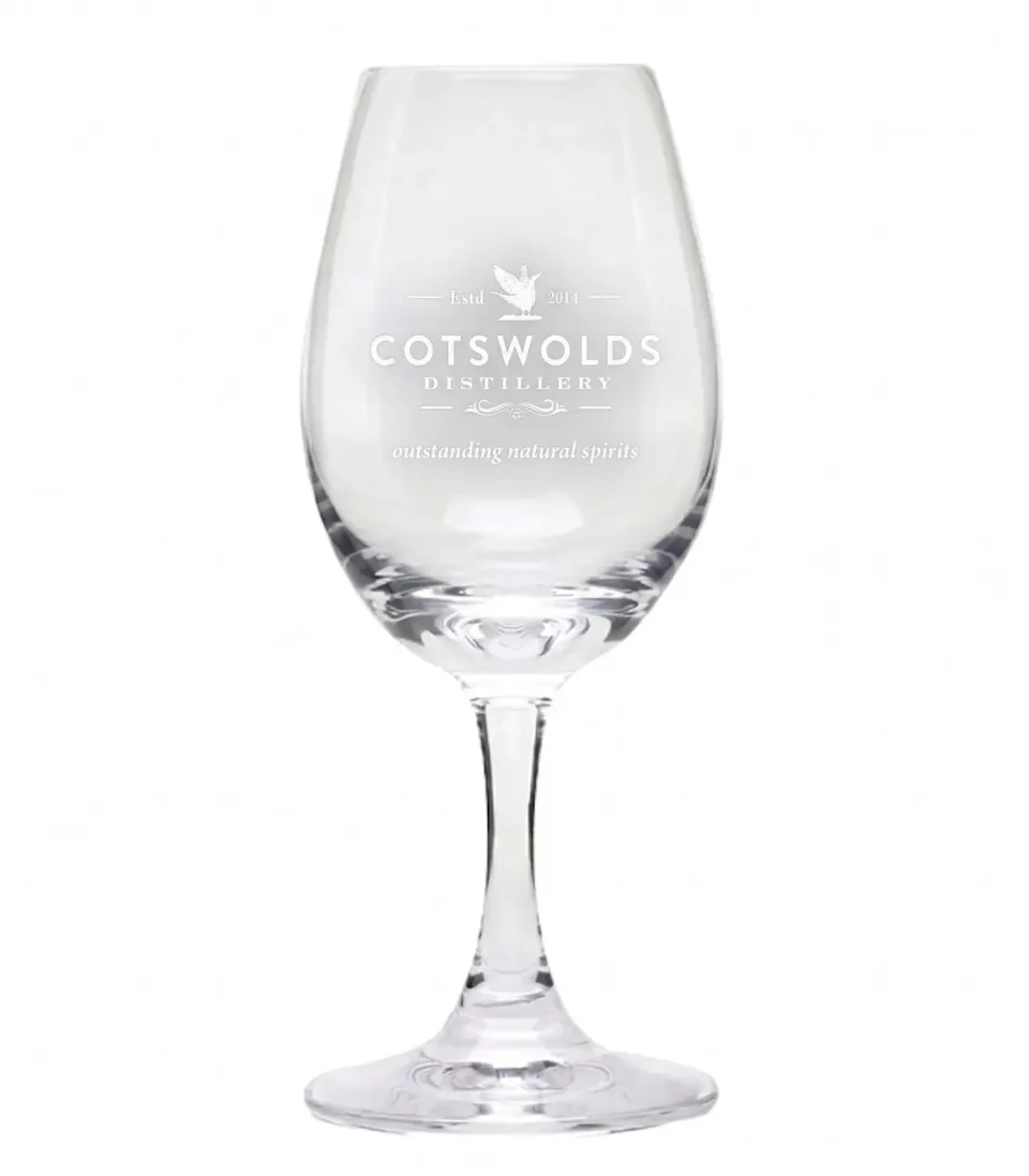 Cotswolds Copita whiskyglas proefglas met steel