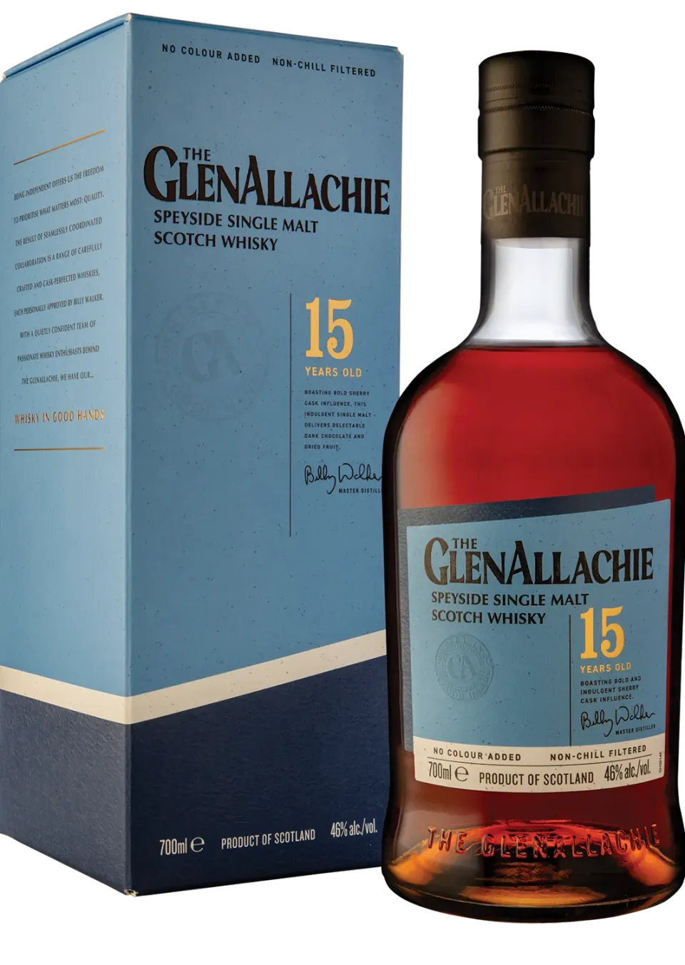 GlenAllachie 15 Year Old whisky sherryvat 46%