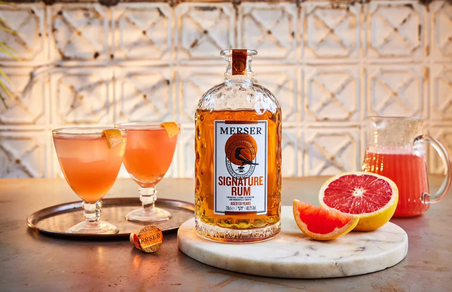 Merser Signature golden rum 8 jaar zacht