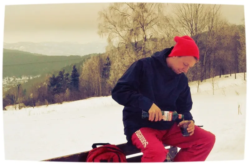 Sonnema Berenburg Beanie muts rood katoen