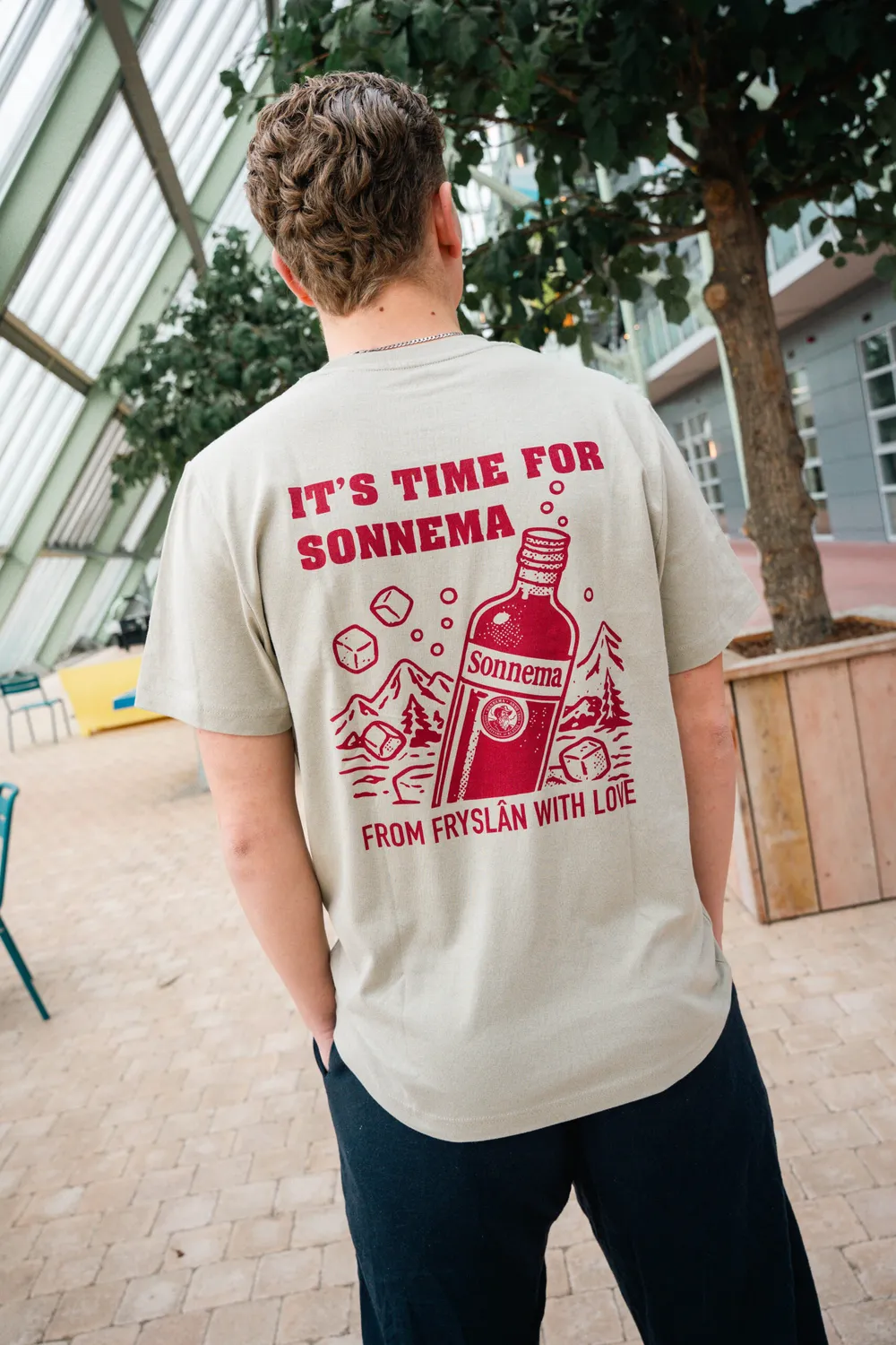 Sonnema Berenburg It's Time Beige t-shirt M-XXL