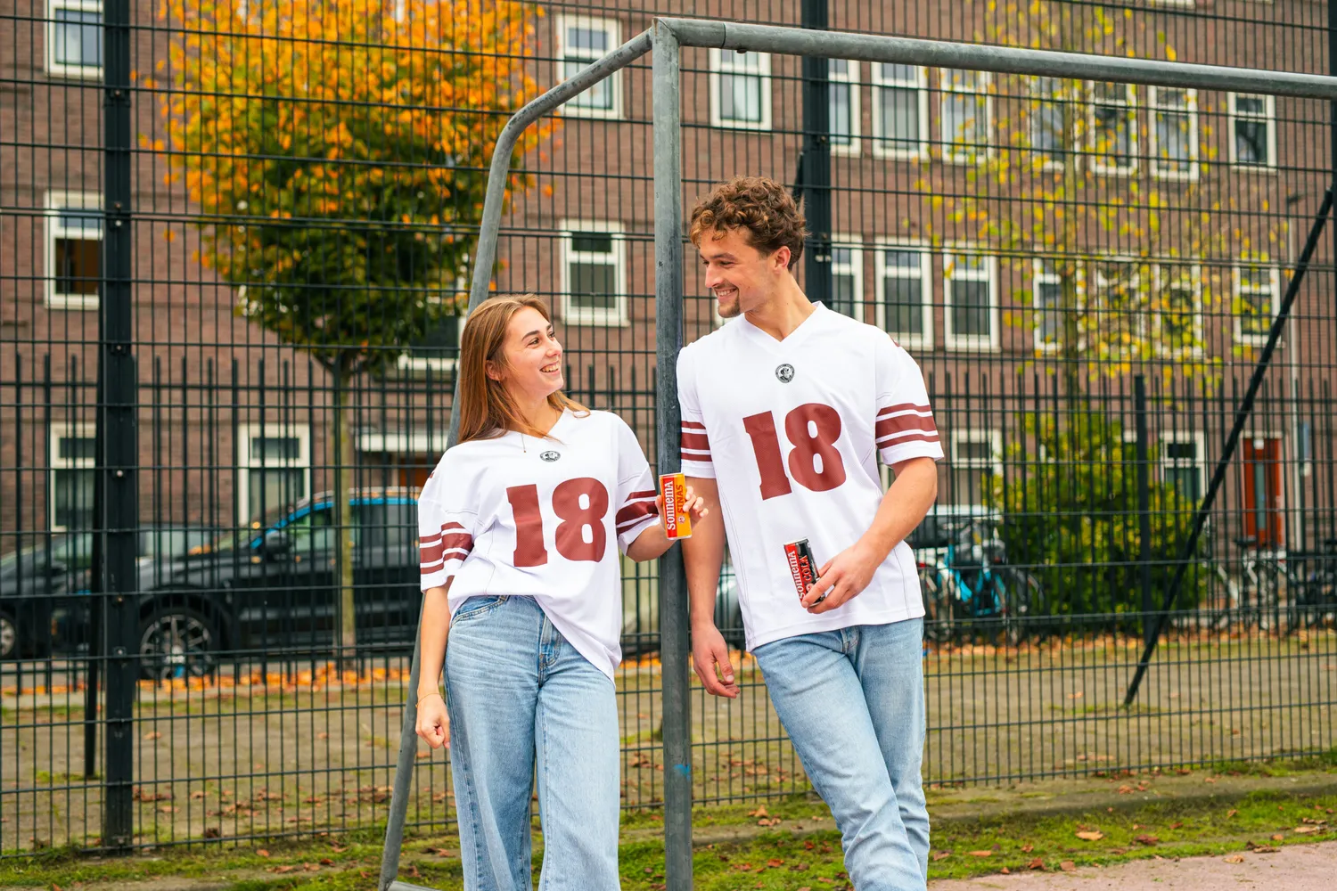 Sonnema Berenburg Jersey Wit Shirt Donkerrood S-3XL