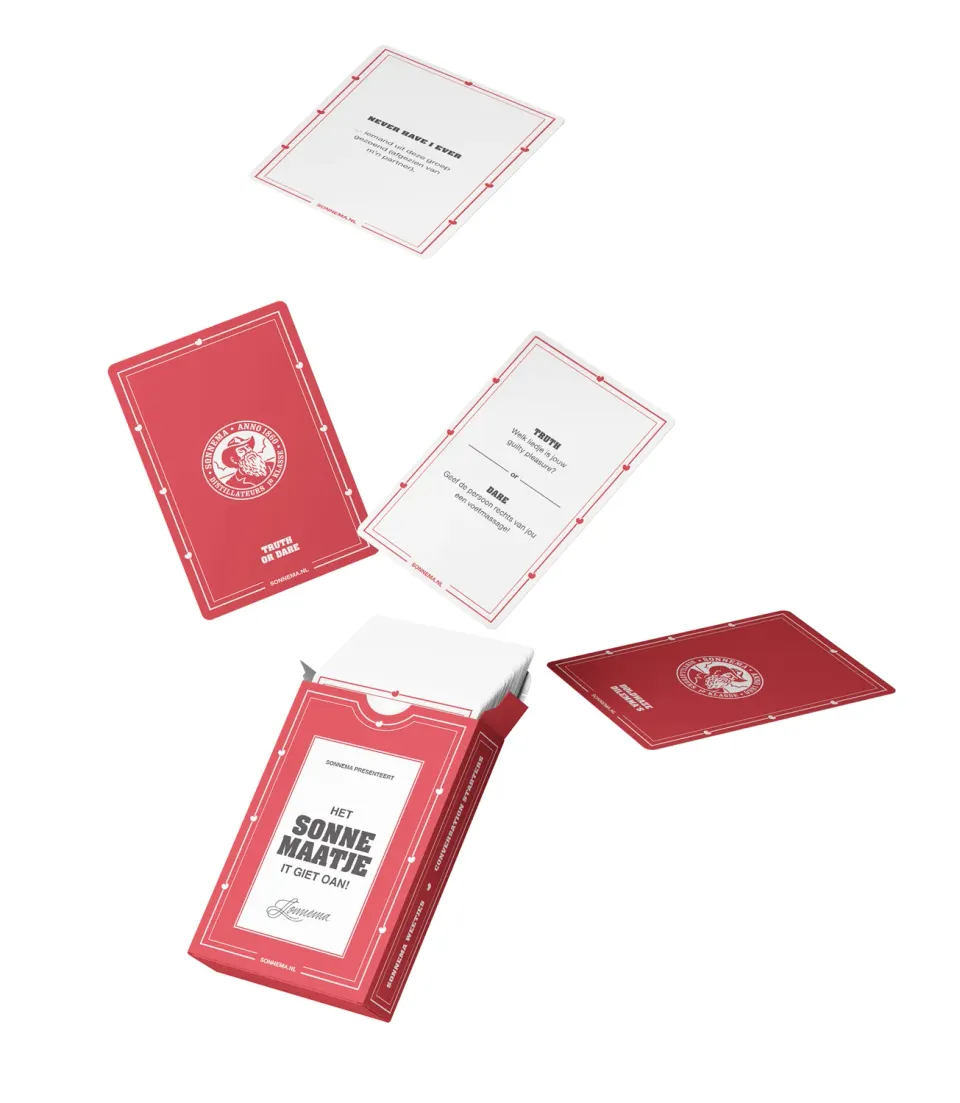 Sonnema Conversation Starter kaartspel 5 spellen