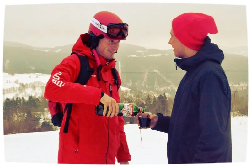 Sonnema Berenburg Beanie muts rood katoen