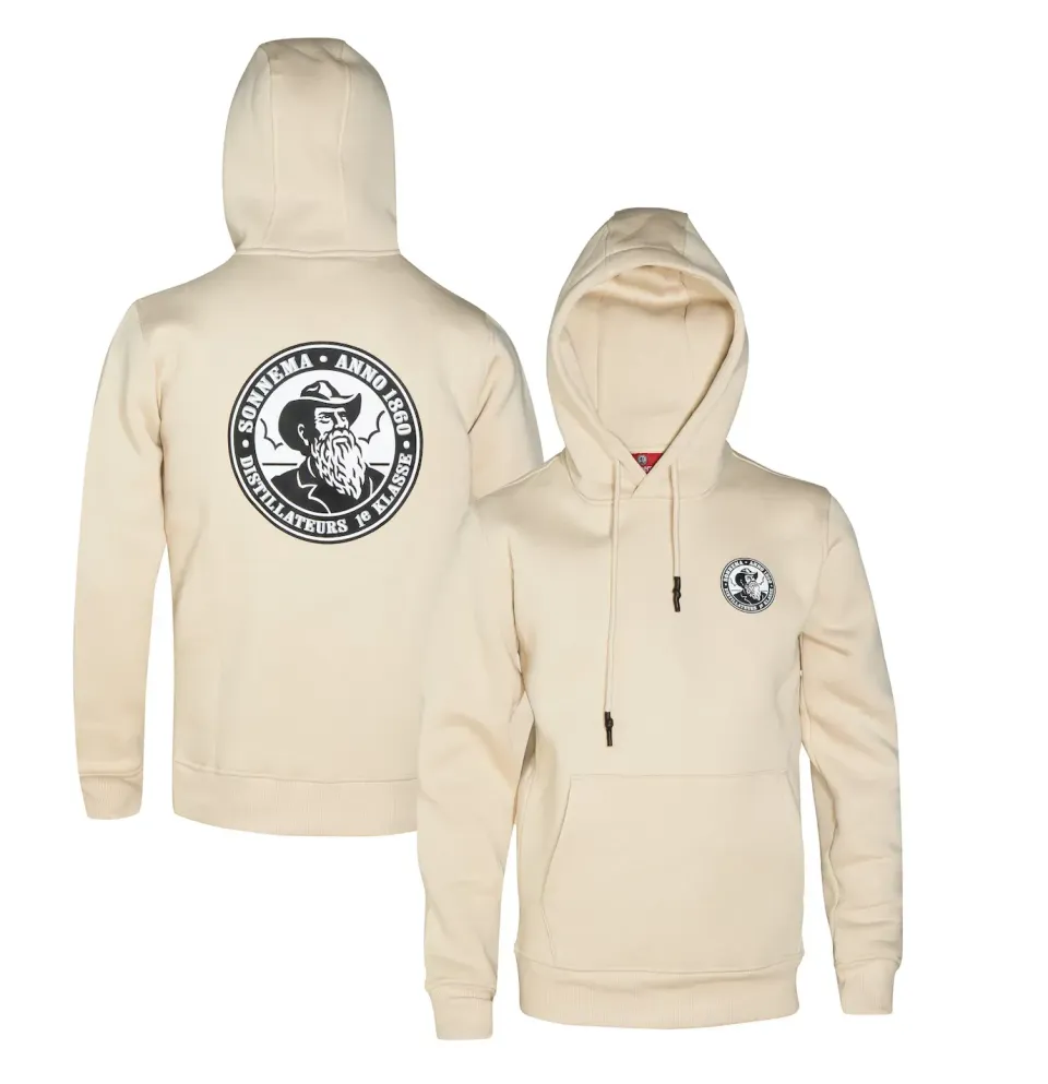Sonnema Berenburg Fedde’s Beige Hoodie Trui Katoen