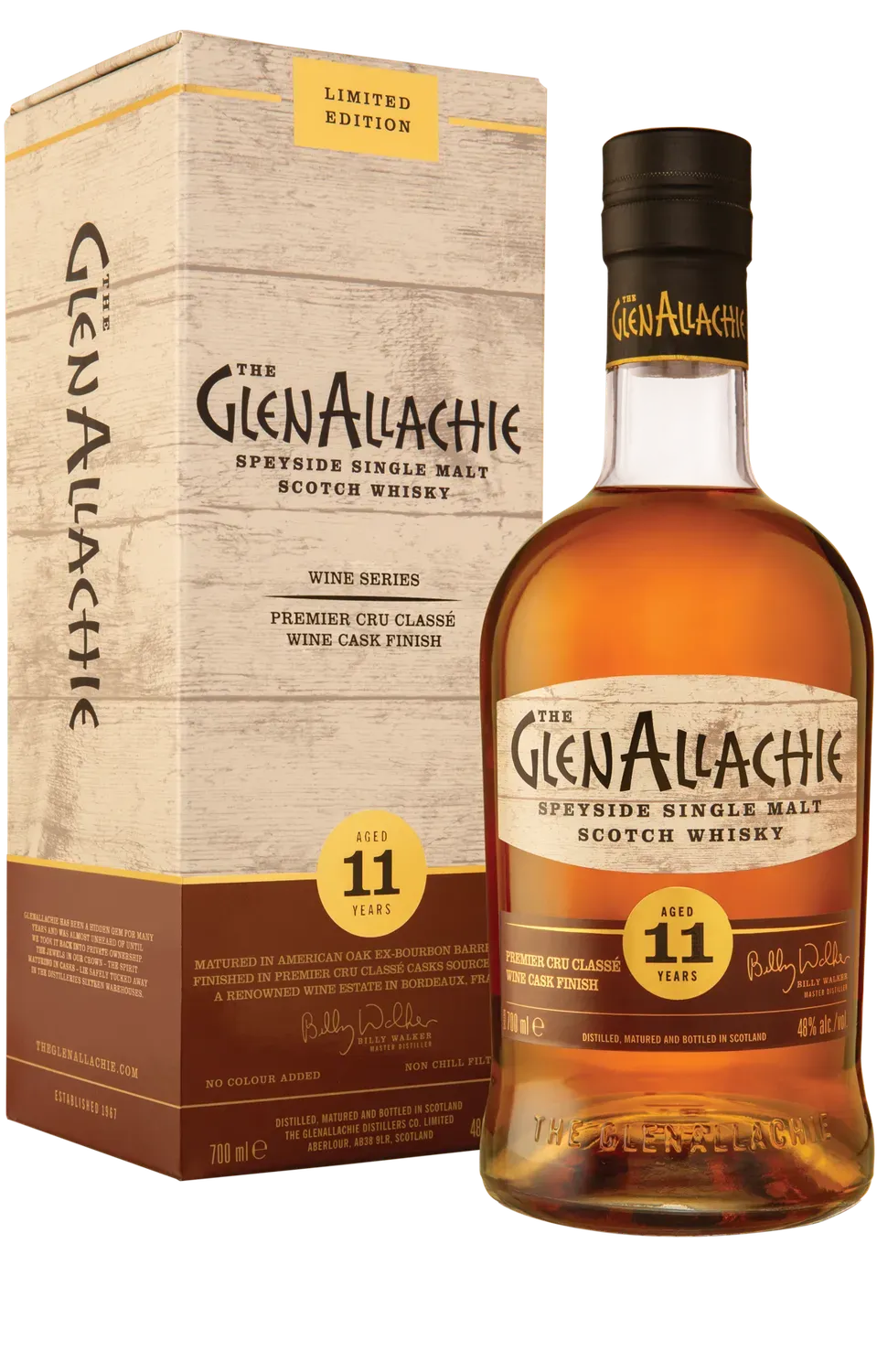 GlenAllachie 11-Year-Old Premier Cru Cask whisky 48%