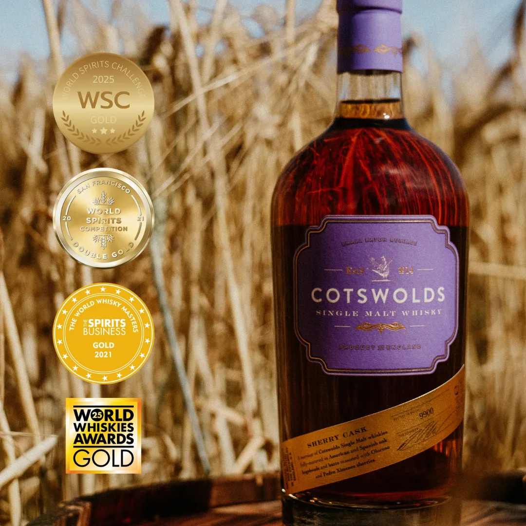 Cotswolds Sherry Cask whisky single malt sherryvat