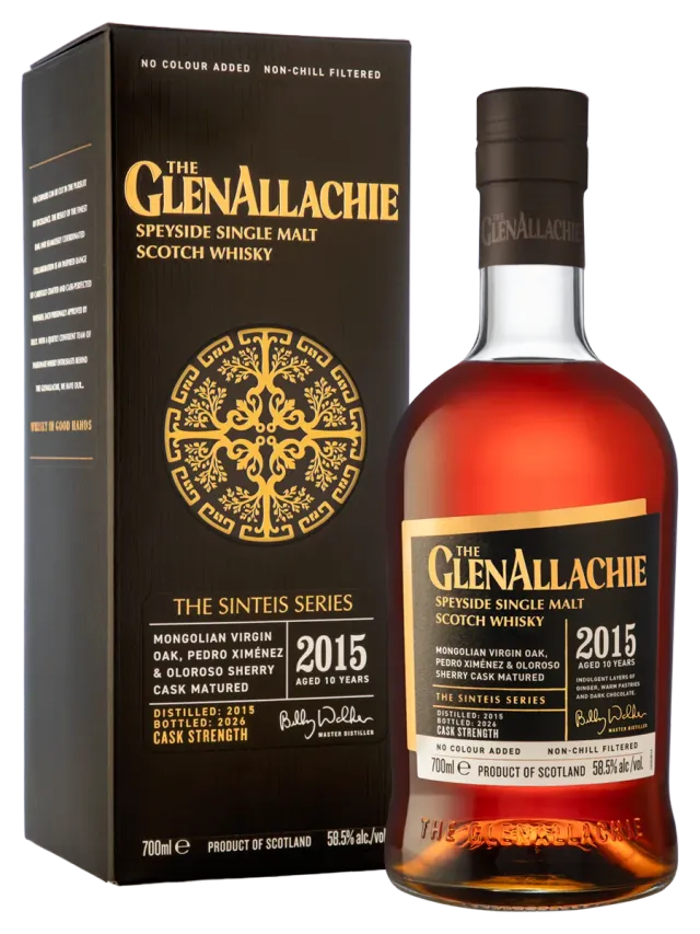 GlenAllachie Sinteis Part IV whisky Mongools eiken 58,5%