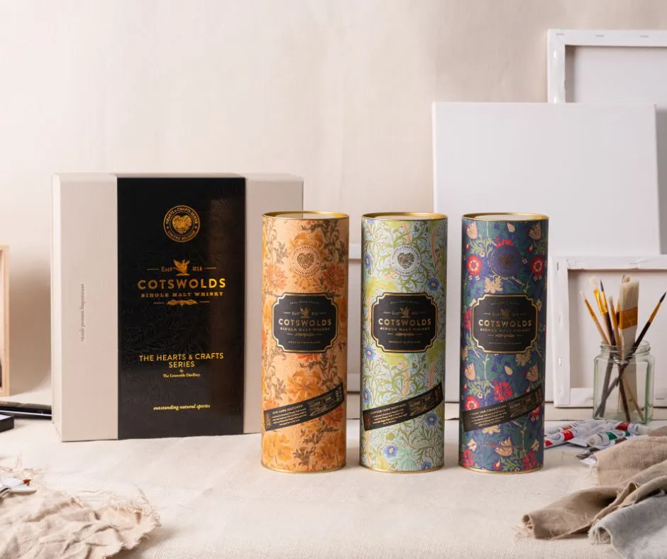 Cotswolds Hearts & Crafts Archive whisky 3 flessen vatgerijpt