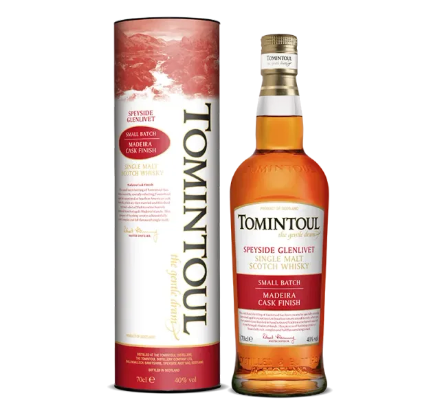 Tomintoul Madeira Wine Cask Finish whisky 70cl vijg