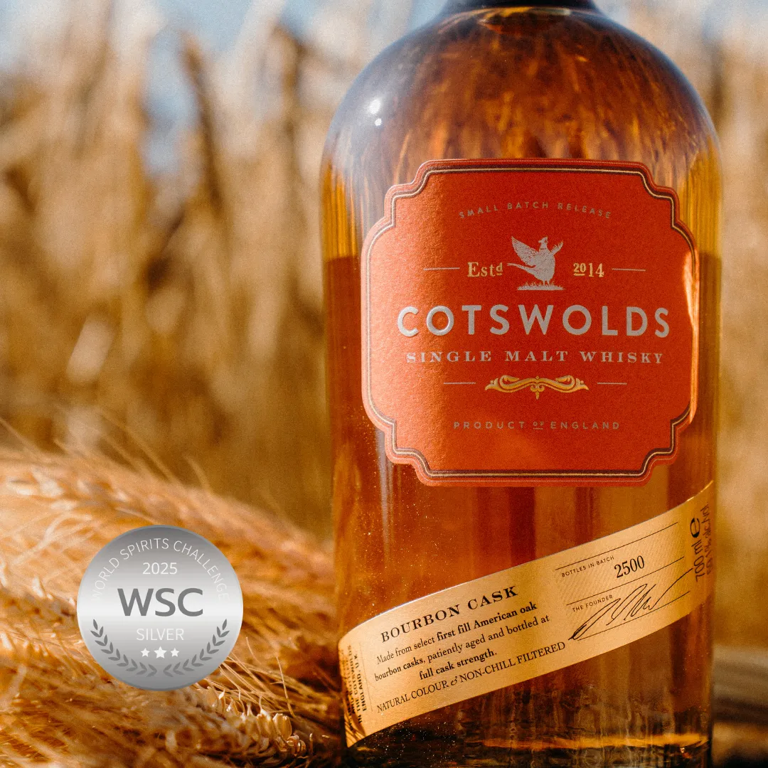 Cotswolds Bourbon Cask Single Malt whisky vatgerijpt