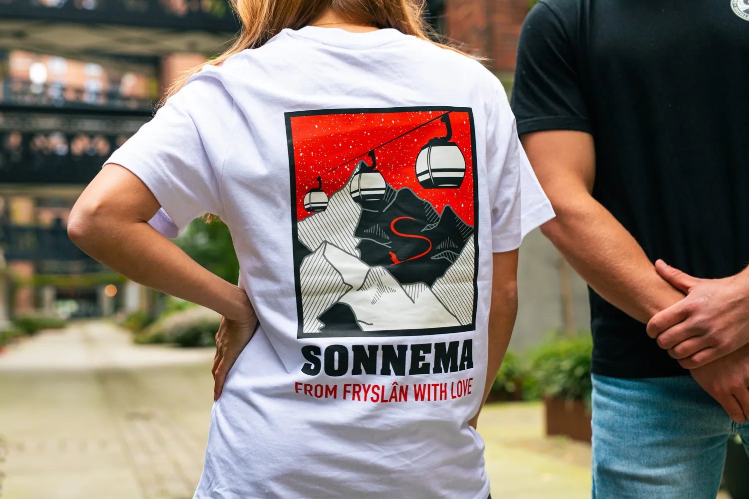 Sonnema Berenburg Wintershirt T-shirt wit