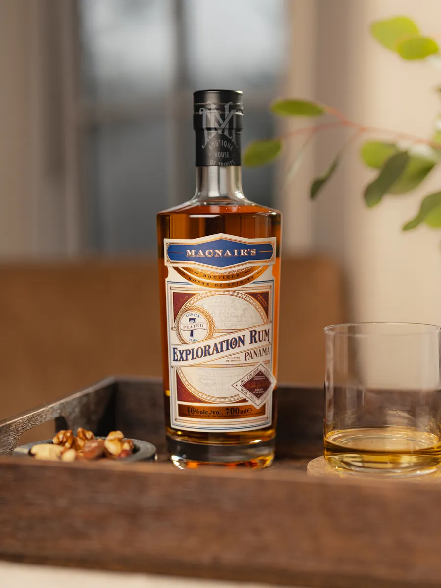 MacNair's Exploration Panama rum 7 jaar peated 46%