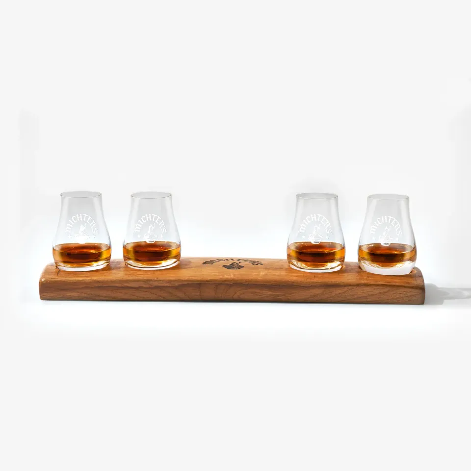 Michter's Flight Stave & Tasting Glass Proefset 4 glazen