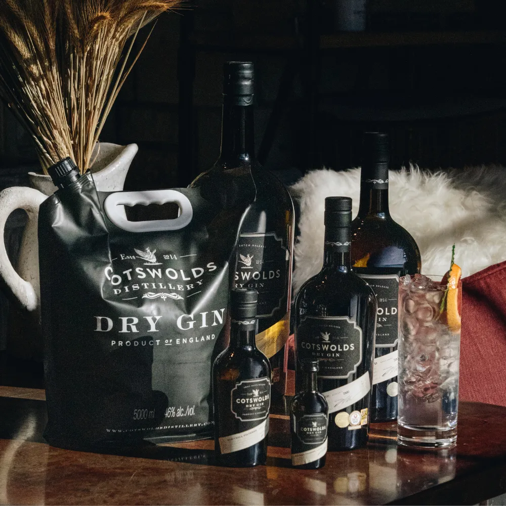 Cotswolds Dry Gin navulpouch 5 liter composteerbaar