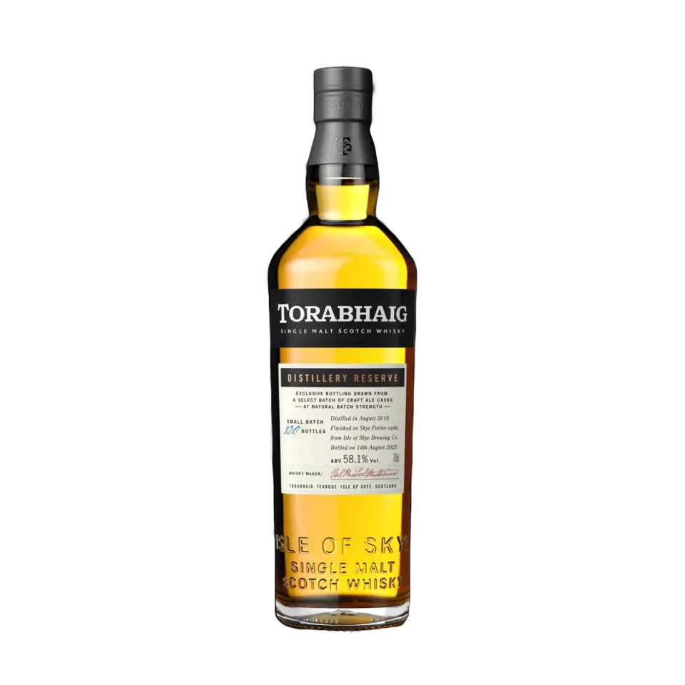 Torabhaig Distillery Reserve Skye Porter Cask whisky rokerig