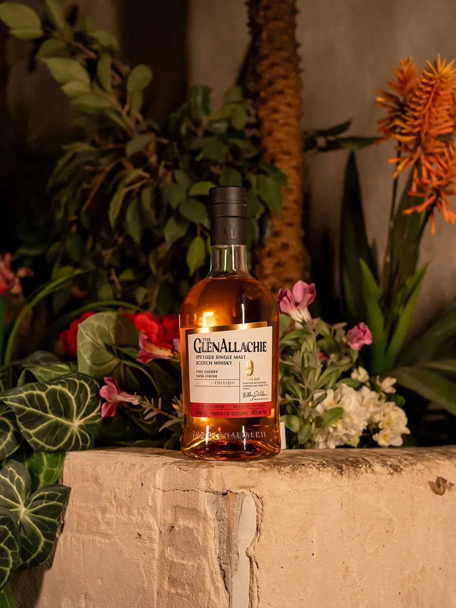 GlenAllachie 9 Year Fino Sherry Cask Finish single malt whisky