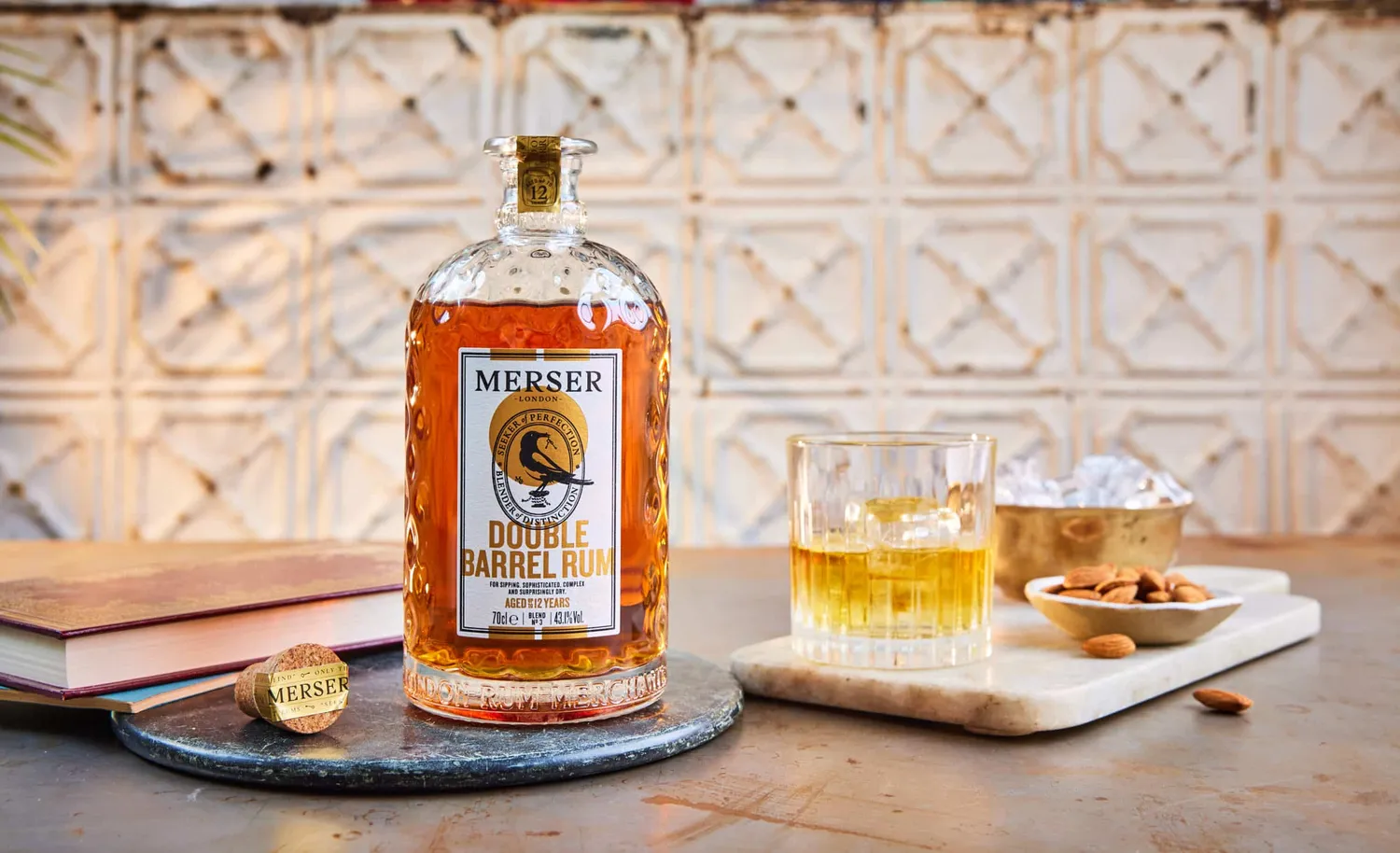 Merser Double Barrel rum 12 jaar vatgerijpt