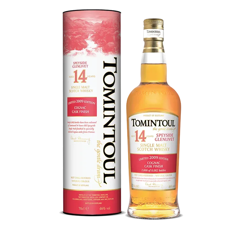 Tomintoul 14 Years Old 2009 Cognac Cask Finish whisky