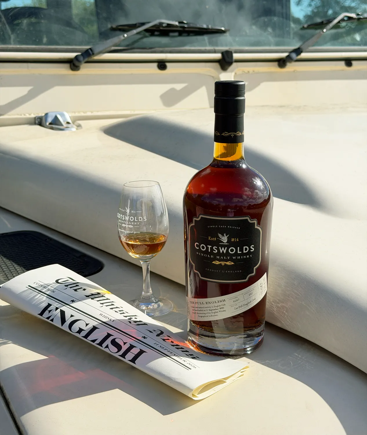 Cotswolds Full English single malt whisky Engelse eik