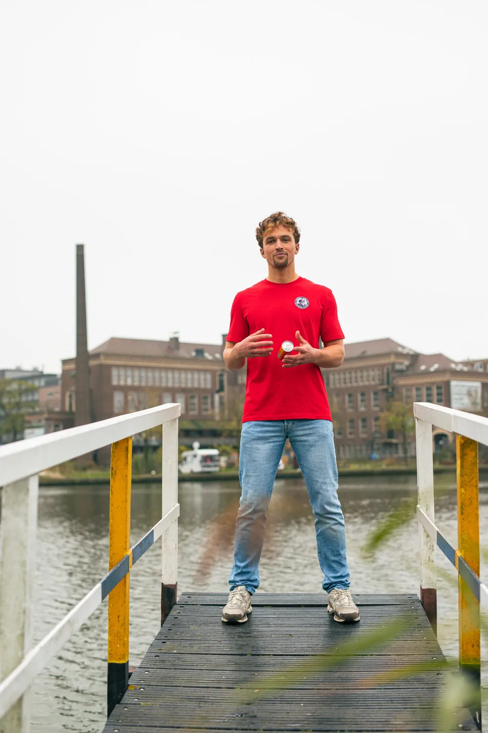 Sonnema Fedde’s Basic Rood T-shirt rood katoen