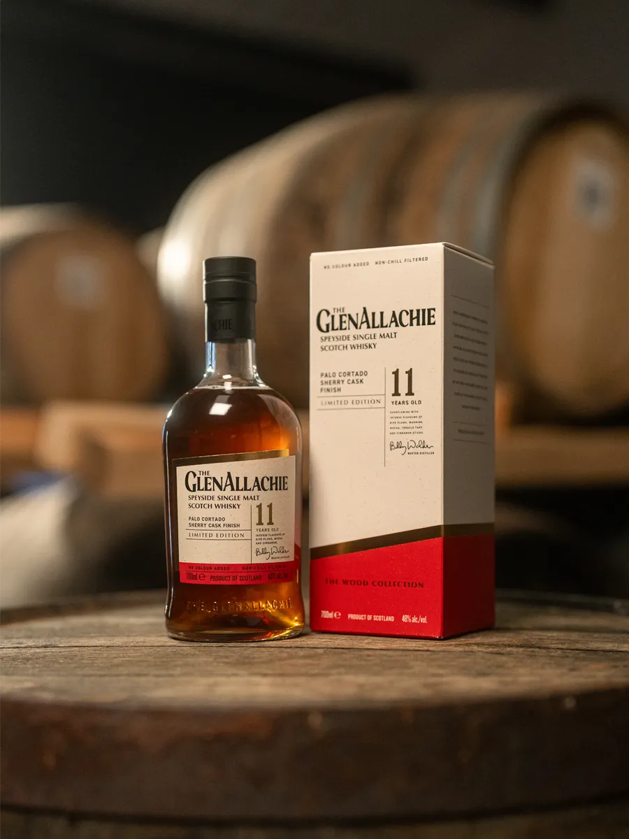 GlenAllachie 11 jaar Palo Cortado whisky sherry 48% zeldzaam